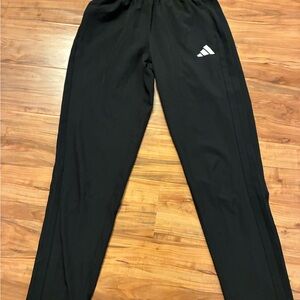 Adidas Kids Black Joggers  boys 10/12